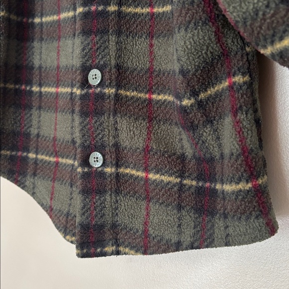 Vintage Disney Winnie the Pooh plaid fleece jacket - Picture 3 of 5